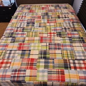 Potterybarn kids quilt,  size twin, and it is multi colored